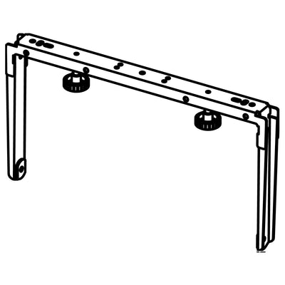 Electro-Voice MFX-UB600-B U-Bracket for MFX-15MC - 600mm - Black – main view