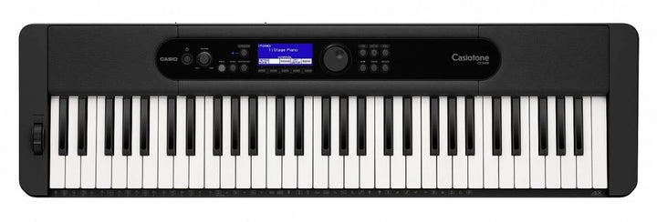 Casio CT-S400 61-Key Ultra-Portable Arranger Keyboard (with Stand and Bench) - Electric Pianos