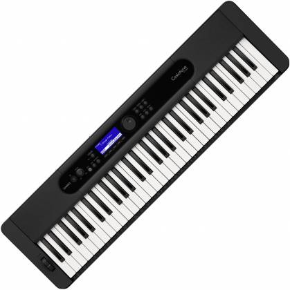 Casio CT-S400 61-Key Ultra-Portable Arranger Keyboard (with Stand and Bench) - Electric Pianos