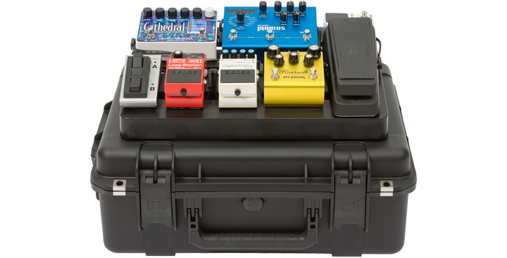 SKB SKB iSeries 2015-7 Case w/ 1SKB-PB1712 Pedalboard (Black / Empty) - Pedal Boards