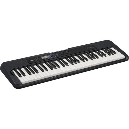Casio CT-S300BK 61-Key Portable Touch Responsive Digital Piano (with Stand and Bench) - Electric Pianos