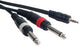ADJ Patch Cable with Mini TRS to Dual 1/4in - 15ft
