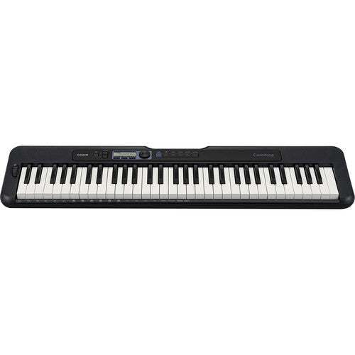 Casio CT-S300BK 61-Key Portable Touch Responsive Digital Piano (with Stand and Bench) - Electric Pianos