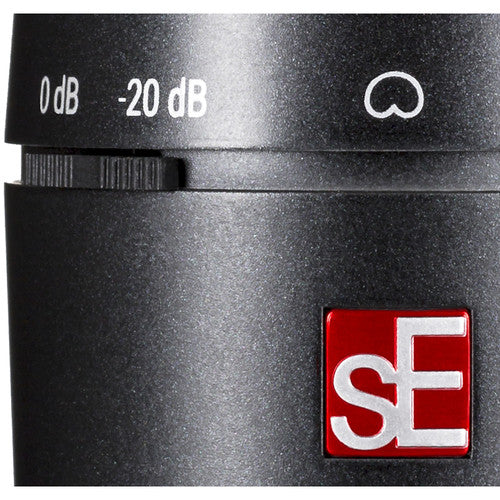 SE Electronics X1A X1 Series Condenser Microphone and Clip – detail view