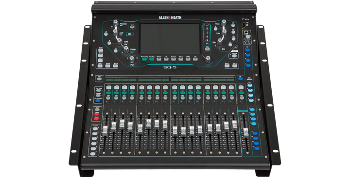 SKB SKB 1SKB-RE-SQ5 Allen & Heath SQ5 Rack Ears (Black) - Instrument Accessories