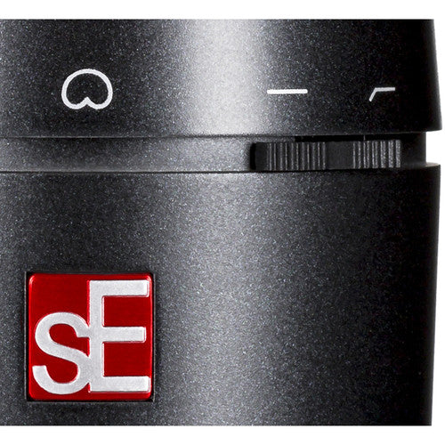SE Electronics X1A X1 Series Condenser Microphone and Clip – top view