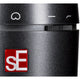 SE Electronics X1A X1 Series Condenser Microphone and Clip – top view