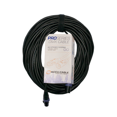 ADJ 3-Pin Professional DMX Cable - 100ft
