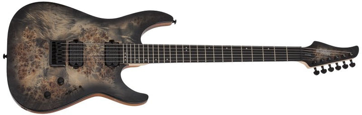 Schecter C-6 Pro Electric Guitar (Charcoal Burst)