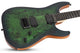 Schecter C-6 Pro Electric Guitar (Aqua Burst)