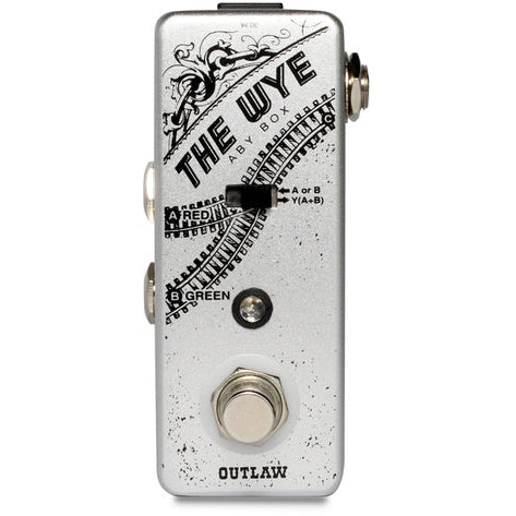 Outlaw Effects The Wye ABY Pedal - DI Boxes