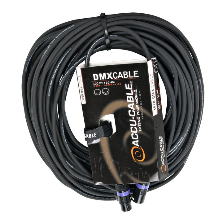 ADJ 3-Pin DMX Cable - 100ft