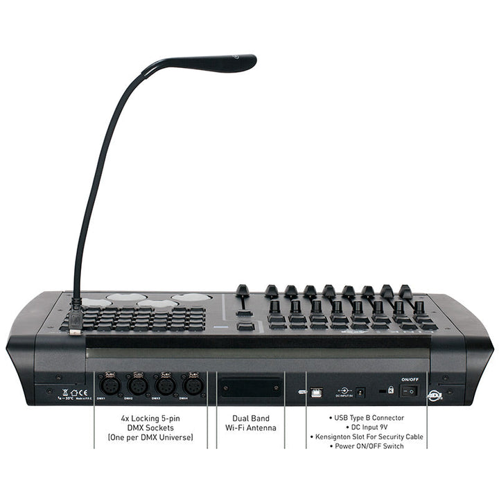 ADJ 4-Universe DMX Controller to Connect to iPad