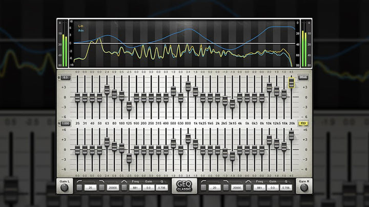 WAVES Waves GEQ Graphic Equalizer