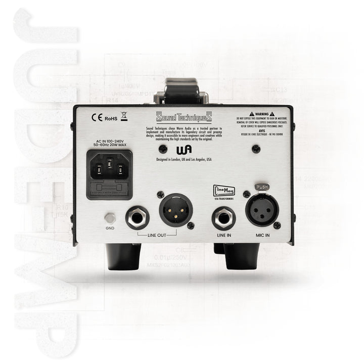Warm Audio JUDE-MP – rear panel