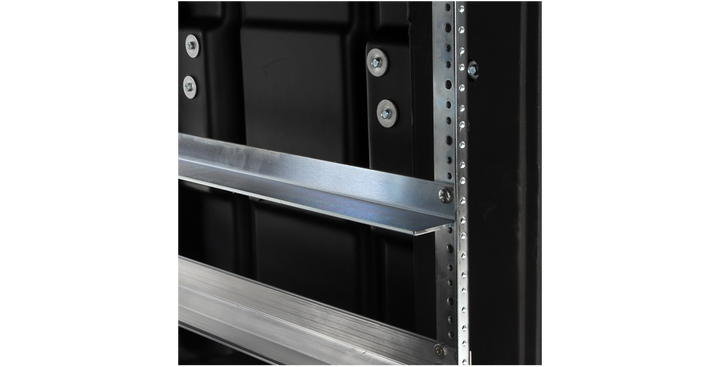 SKB SKB 3SKB-SR24 24 Inch Support Rails (Black) - Stands & Arms Accessories