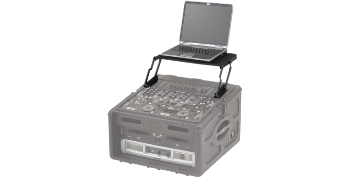SKB SKB 1SKB-AV8 8 Space Audio Video Shelf (Black) - Furniture Accessories