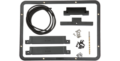 SKB SKB iSeries 1209 Panel Mounting Ring Kit (Black) - Instrument Accessories