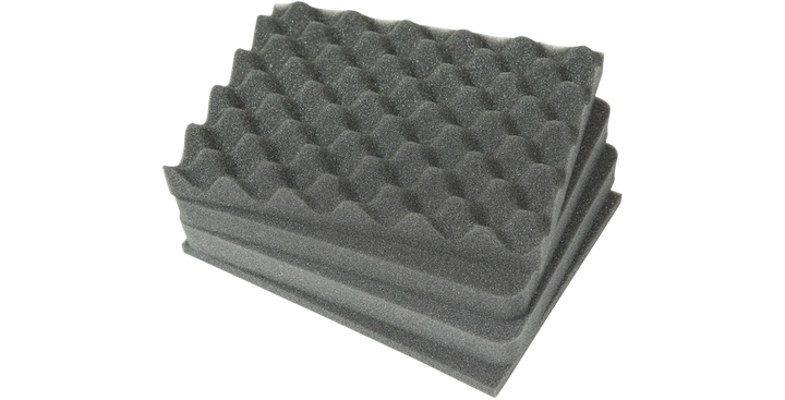 SKB SKB iSeries 1209-4 Replacement Cubed Foam (Black) - Cases & Transport Accessories