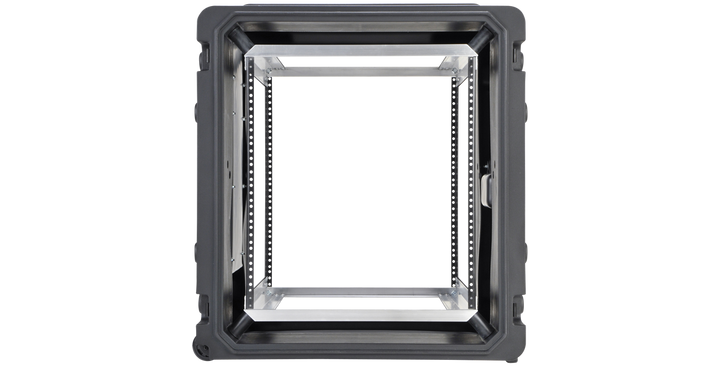 SKB SKB 3SKB-R12U20W rSeries 12U 20 Deep Rolling Shock Rack (Black) - Cases & Transport Accessories