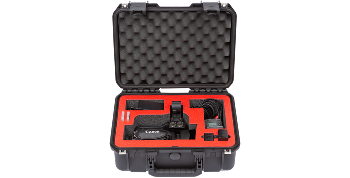 SKB SKB iSeries 1510-6 Canon XA Camcorder Case (Black, Pre-Cut Foam) - Instrument Cases