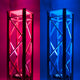 ADJ Low Profile PAR Fixture with 12 x 12W RGBWA+UV LED - Black