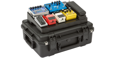 SKB SKB iSeries 2015-7 Case w/ 1SKB-PB1712 Pedalboard (Black / Empty) - Pedal Boards