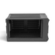 SKB SKB 1SKB-R6SW 6U rSeries Shallow Rolling Rack (Black) - Racks