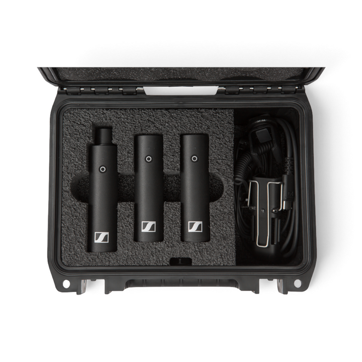 SKB SKB iSeries 0705-3 Sennheiser XSW-D ENG Set Wireless Audio System Case (Black, Pre-Cut Foam) - Cases & Transport Accessories