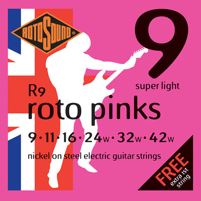 Rotosound Rotos R9 Electric Guitar Strings - Instrument Accessories