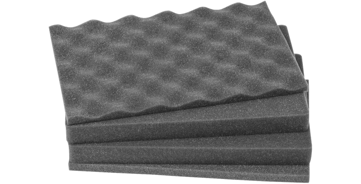 SKB SKB 5FC 1208 3 Replacement Cubed Foam (Black) - Cases & Transport Accessories