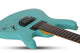 Schecter C-6 Deluxe Electric Guitar (Satin Aqua)