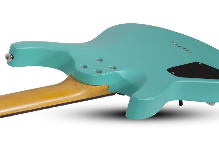 Schecter C-6 Deluxe Electric Guitar (Satin Aqua)