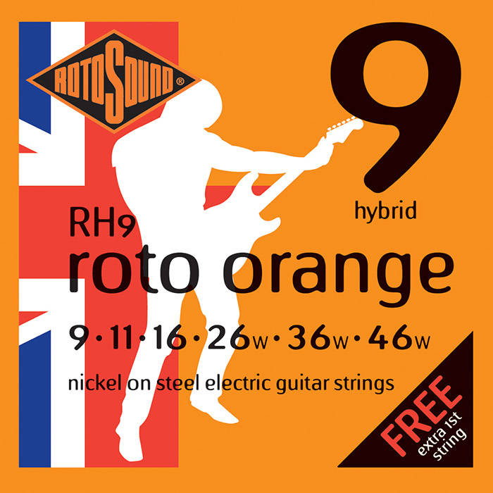 Rotosound Rotos RH9 Electric Guitar Strings - Instrument Accessories