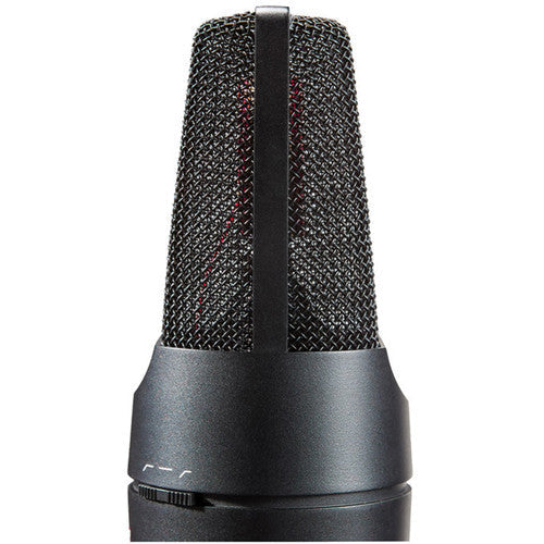 SE Electronics X1S X1 Series Large Condenser Microphone and Clip – three-quarter right view