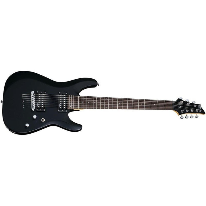 Schecter C-7 Deluxe 7-String Electric Guitar (Satin Black)