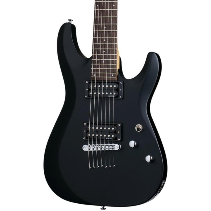 Schecter C-7 Deluxe 7-String Electric Guitar (Satin Black)