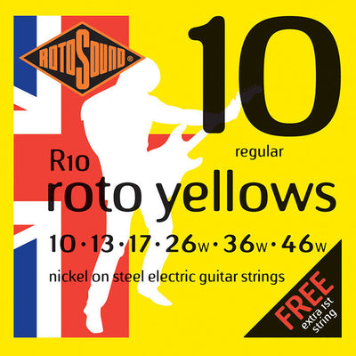 Rotosound Rotos R10 Electric Guitar Strings - Instrument Accessories