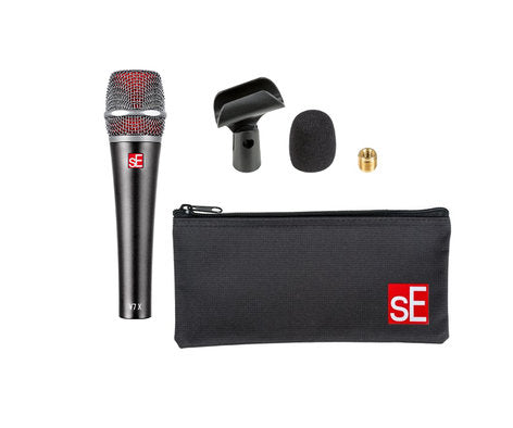 SE Electronics V7X Studio-grade Instrument Microphone Supercardioid – three-quarter right view