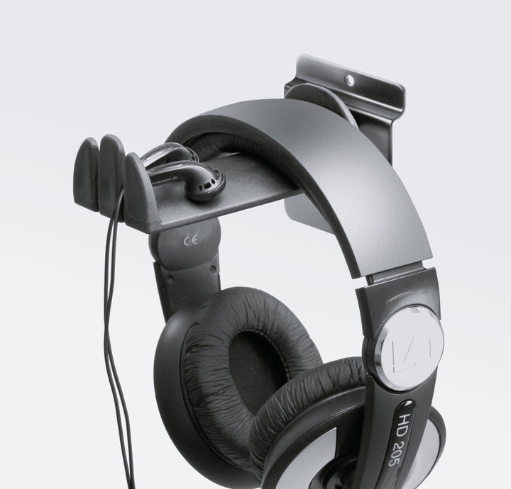 K&M K&M 44195 Black Headphone Holder