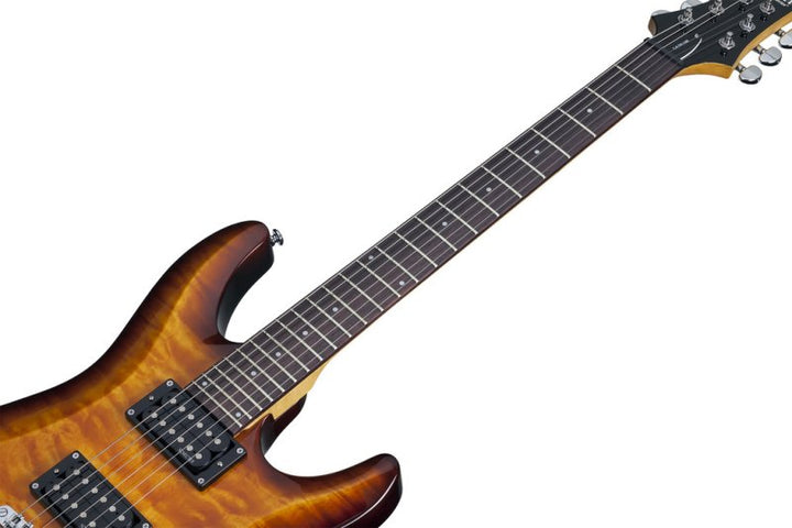 Schecter C-6 Plus Electric Guitar (Vintage Sunburst)