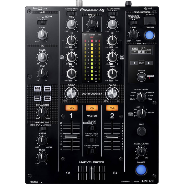 Pioneer DJ Pioneer DJ DJM-450 2-Channel DJ Mixer