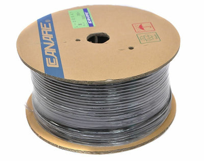 Canare L-2B2AT Foil Shield Microphone Cable 200m Spool (Black)