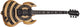 Schecter Wylde Audio Barbarian Norse Dragon Electric Guitar (RawTop)
