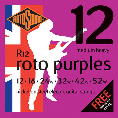 Rotosound Rotos R12 Electric Guitar Strings - Instrument Accessories