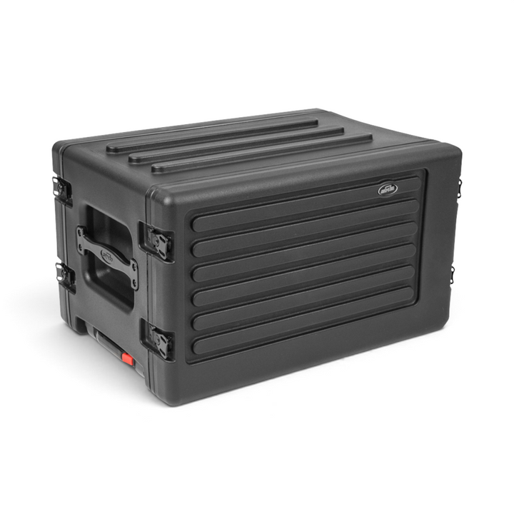 SKB SKB 1SKB-R6SW 6U rSeries Shallow Rolling Rack (Black) - Racks