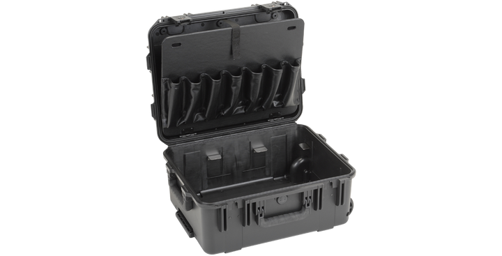 SKB SKB iSeries 1914-8 Percussion Case (Black / Pre-Cut) - Instrument Cases