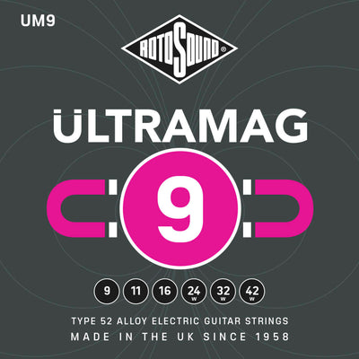 Rotosound Ultramag UM9 Type 52 Alloy Strings - Instrument Accessories