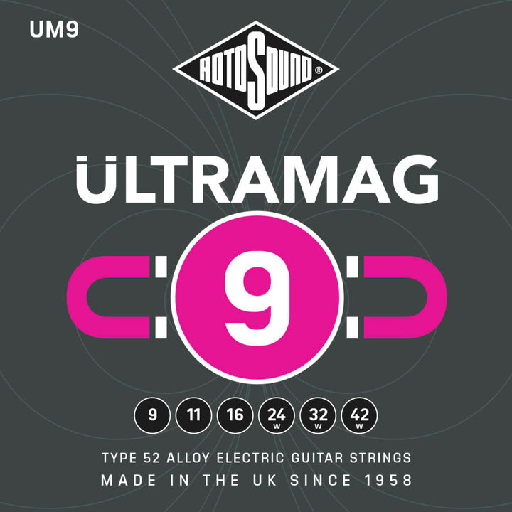 Rotosound Ultramag UM9 Type 52 Alloy Strings - Instrument Accessories