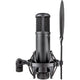 SE Electronics SE2200 Large Diaphragm Cardioid Condenser Mic with Shockmount & Filter – three-quarter right view